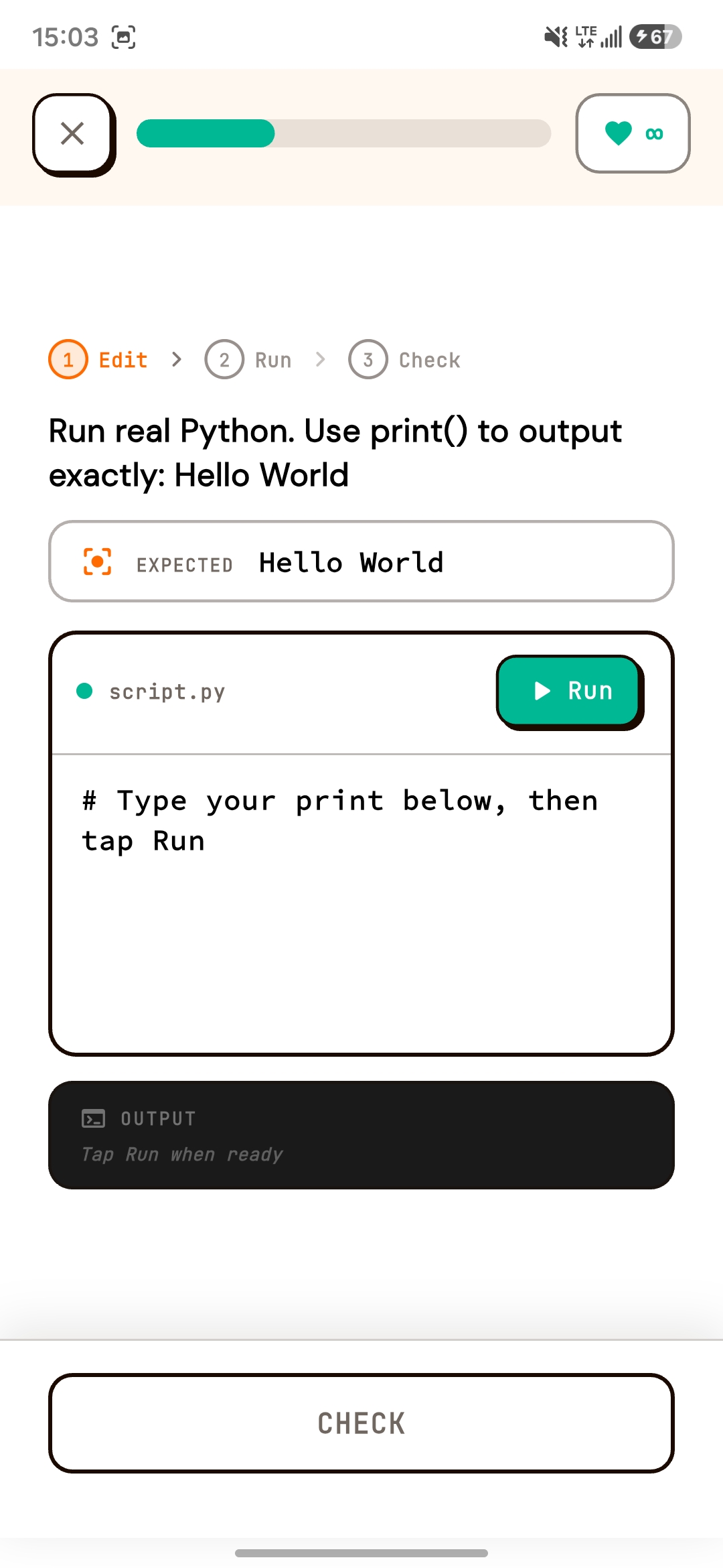 PyMaster exercise